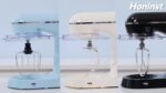 HONINST Mixeur sur socle à tête inclinable et accessoires, 6,5 L - Blanc
