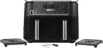 Ninja AF451EU Dual Zone Max Pro Friteuse à air double panier 9,5 L - Noir - Image 3