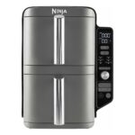 Ninja SL400EU Double Stack XL Friteuse verticale à air double panier 9,5 l - grise