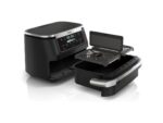 Ninja AF550EU FlexDrawer Friteuse à air chaud avec double panier, 6,6 L, 6 programmes, format familial, pièces compatibles lave-vaisselle, séparateur amovible - Image 3