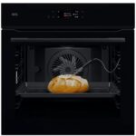 Four pyrolytique encastrable AEG NBE7P631AB Série 7000 Mealassist 60 cm, noir