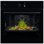 Four pyrolytique encastrable AEG NBE7P731AB Série 7000 Mealassist 60 cm, noir