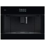Machine à café encastrable AEG NKC8N7B, 60 cm de hauteur, 45 cm, noire