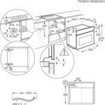 Four combiné micro-ondes AEG NKK8N721T Série 8000 Mealassist Combiquick, hauteur 45 cm, noir mat - Image 2