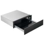 Tiroir chauffe-plats Aeg od8k11t, hauteur 14 cm, noir mat