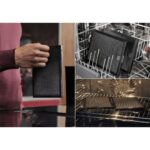 Plaque de cuisson à induction AEG PE9000B80 Série 9000 Sensepro avec hotte intégrée, 80 cm, noire - Image 4