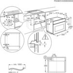 Four à micro-ondes encastrable AEG PK8000WT Série 8000 Mealassist, hauteur 46 cm, noir mat - Image 3