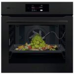 Four pyrolytique encastrable AEG PO7000PT Série 7000 Mealassist 60 cm noir mat