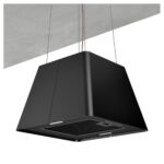Airforce Gaia hotte îlot 45 cm noir
