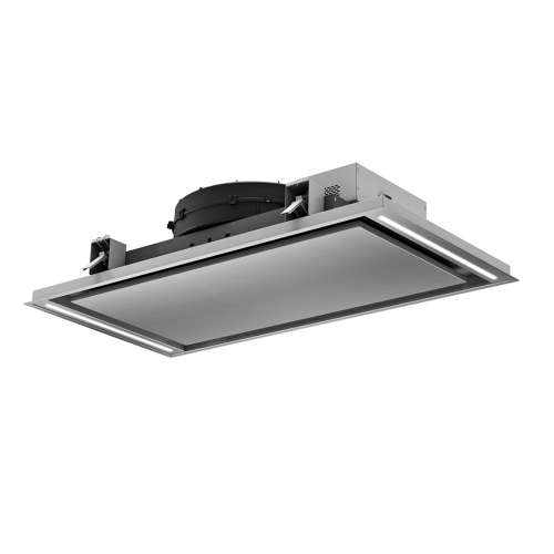 airforce-silhouette-facile-a-monter-hotte-de-plafond-encastrable-a-plat-100-cm-acier-inox Airforce Silhouette Easy Up Flat hotte de plafond encastrable 100 cm acier inoxydable - Image 1