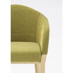 Alma design Agata  fauteuil en tissu vert + cendre - Image 2