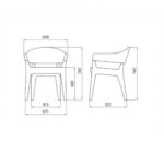 Alma design Alma desing Jo  Fauteuil cuir - Image 4