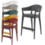 Alma design Jo Stool  tabouret en polyéthylène