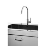 Robinet mitigeur Alpes inox alp44-2 avec douchette extractible - Image 2