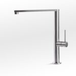 Robinet mitigeur de cuisine monocommande Alpes inox Alp46