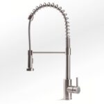Robinet mitigeur de cuisine double jet Alpes inox alp48