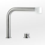 Alpes Inox mcr 25+crl  robinet mitigeur avec canon amovible