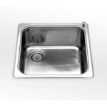 Alpes inox vf 446-s  évier baignoire encastrable 46 cm acier