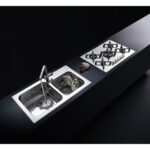 Barazza 1is9060/2 select évier 2 bacs 86 cm inox - Image 2
