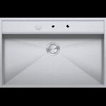 Barazza 1lfx91 évier flexi 86×56 1 bac avec abaissement inox