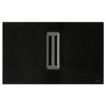 Barazza 1pza8n Zero advance plaque à induction hotte intégrée 83 cm noir