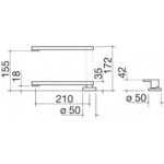 Mitigeur pliable Barazza 1rubmbfa b_free - Image 2