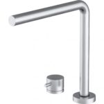 Mitigeur pliant extérieur en acier inoxydable Barazza 1rubth