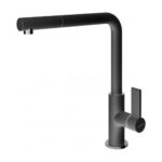 Robinet mitigeur noir unique Barazza 1rubun2d