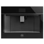 Machine à café encastrable Bertazzoni cm45mod2wtb, 60 cm, verre noir