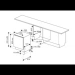 Bertazzoni dw6083prts lave-vaisselle encastrable complètement caché 60 cm - Image 5