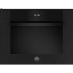 Bertazzoni f457modvtn four à vapeur encastrable compact 60 cm carbone