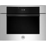 Bertazzoni f457modvtx four à vapeur encastrable compact 60 cm inox
