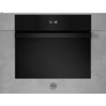 Bertazzoni f457modvtz Four à vapeur compact encastrable 60 cm zinc