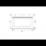 Bertazzoni f909proekx four multifonction encastrable 90 cm inox - Image 3