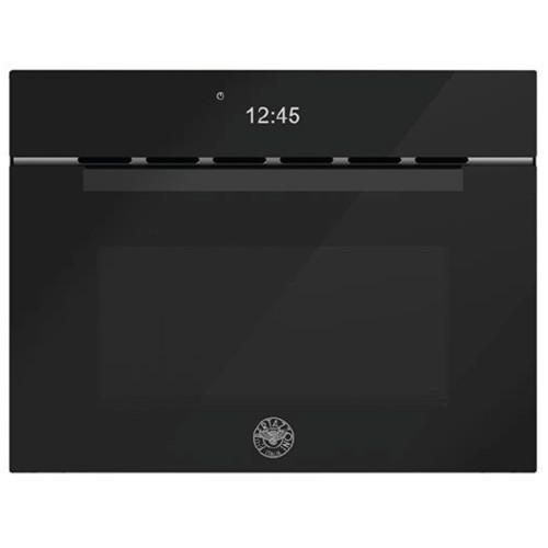 bertazzoni-fmod4077mtb3-forno-combinato-microonde-da-incasso-h-45-cm-vetro-nero Four à micro-ondes encastrable Bertazzoni fmod4077mtb3, hauteur 45 cm, verre noir - Image 1