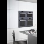 Four à micro-ondes encastrable Bertazzoni fpro4077mtn3, hauteur 45 cm, couleur carbone - Image 3