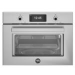 Four à micro-ondes encastrable Bertazzoni fpro4077mtx3, hauteur 45 cm, acier inoxydable