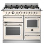 Bertazzoni her106l3eavt plan de cuisine 100 cm ivoire