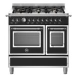 Bertazzoni her96l2enet cuisine à poser 90 cm noir