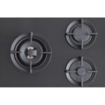 Bertazzoni p905cmodgne table de cuisson à gaz moderne 90 cm vitrocéramique noire - Image 4