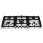 Bertazzoni p905cmodx table de cuisson à gaz moderne 90 cm en acier inoxydable