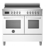 Bertazzoni pro105i2ebit cuisine à induction à poser 100 cm blanc