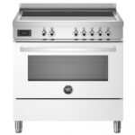 Bertazzoni pro95i1ebit cuisine à induction à poser 90 cm blanc