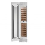 Cave à vin encastrable Bertazzoni wc455blp2t 45 cm avec panneau