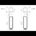 Cave à vin encastrable Bertazzoni wc605brp2t 60 cm panneautable - Image 2