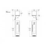 Bertazzoni wc605brx2t cave à vin encastrable 60 cm inox h 212 cm + 901557 - Image 2