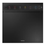 Four vapeur professionnel encastrable Bora xbo 60 cm avec façade en verre noir - Image 2
