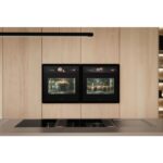Four vapeur professionnel encastrable Bora xbo 60 cm avec façade en verre noir - Image 3