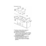 Bosch pvs611b16e plaque à induction hotte intégrée 60 cm noir - Image 5