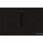 Bosch pvs811b16e plaque à induction avec hotte intégrée 80 cm noir
